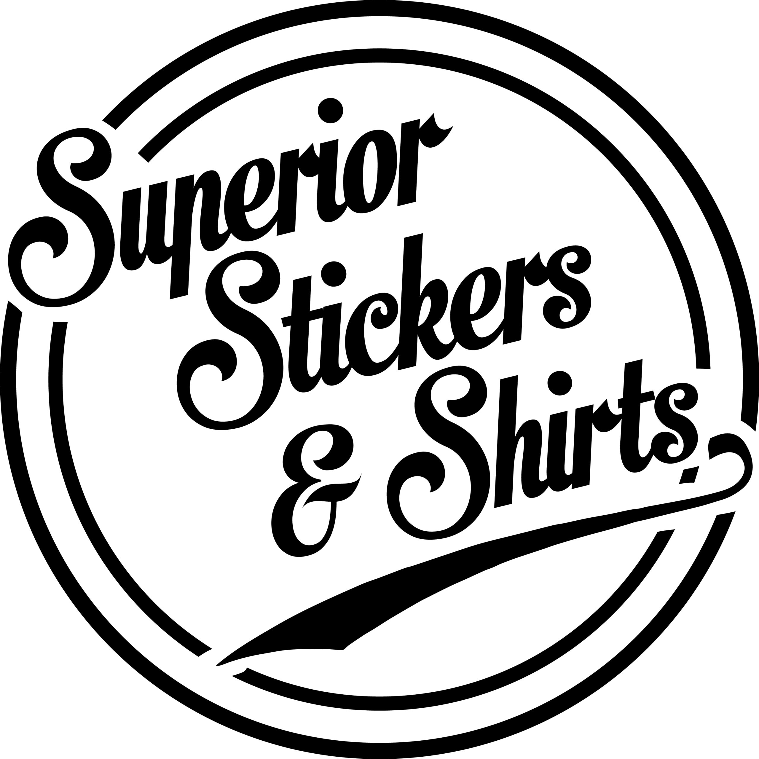 Superior Stickers and Shirts